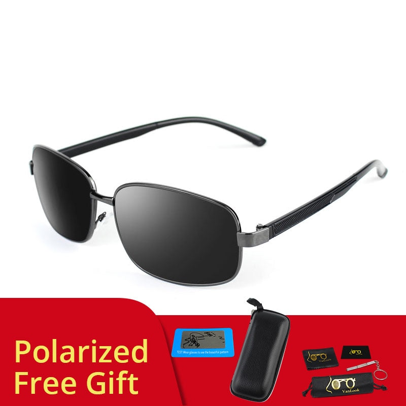 Gafas de sol para miopía con dioptrías, gafas de sol rectangulares de pesca polarizadas para hombres y mujeres-0,50-4,00-4,50-5,00-5,50-6,00