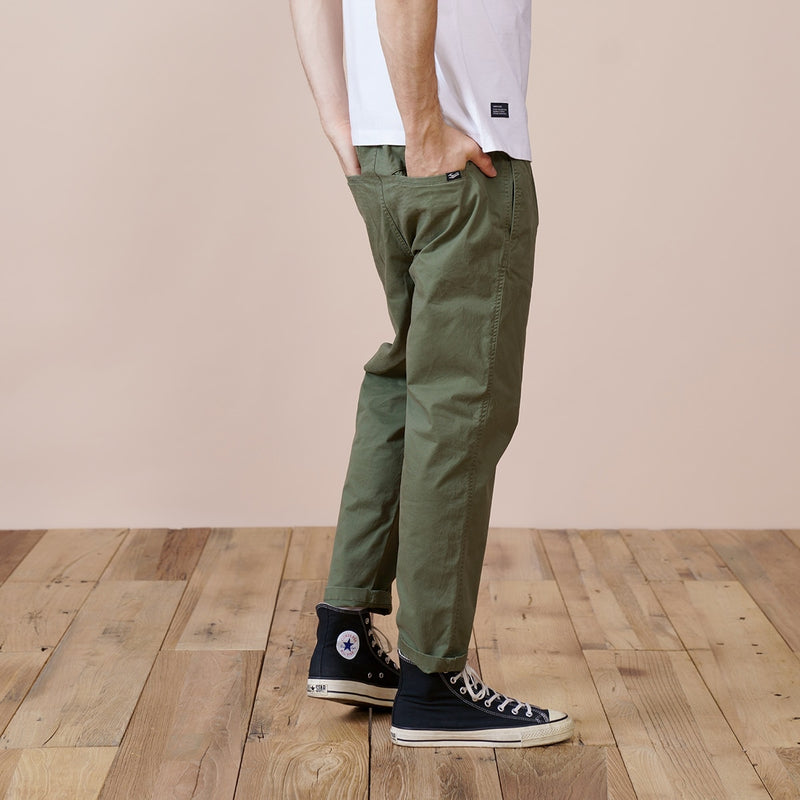 SIMWOOD 2022 Spring New Loose Tapered Ankle-length Pants Men Casual Hip Hop Streetwear  Plus Size Trousers Quality Clothing