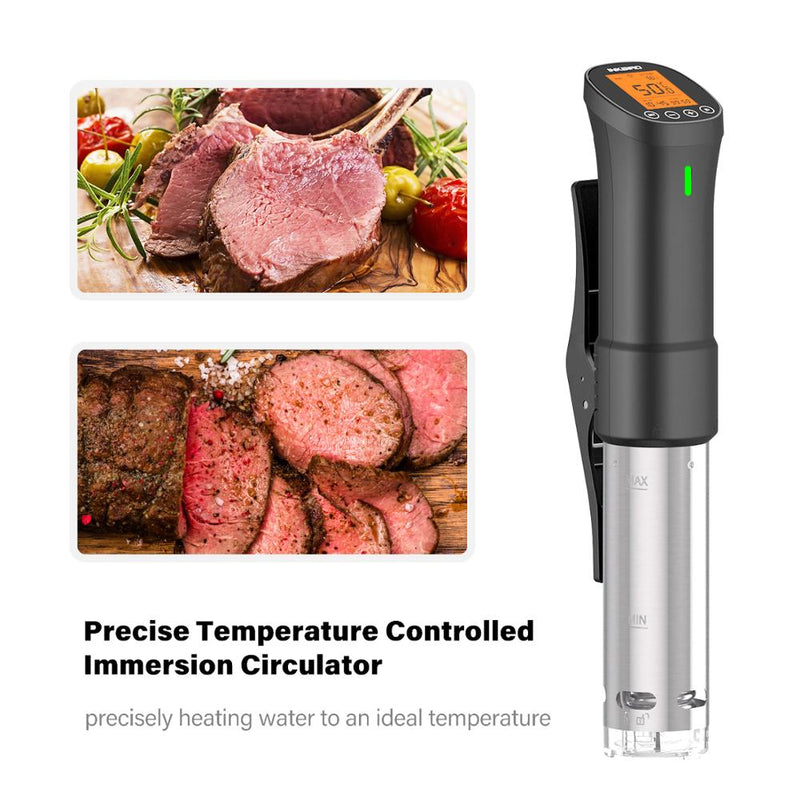 INKBIRD ISV-200W Wi-Fi Culinary Sous Vide Precision Cooker Slow Cook with 1000W Immersion Circulator&amp;Stainless Steel Components