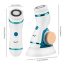 CkeyiN 4 in 1 Electric Facial Cleansing Brush Skin Scrubber Deep Face Cleaning Peeling Machine Pore Cleaner Roller Massager 46