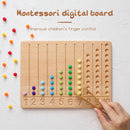 Montessori Tracing Board Wooden toy for girls boy Double Sided Uppercase &amp; Lowercase Letters number Educational game toy product