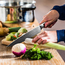 Kitchen Knife 1-9pcs Chef Knives 7CR17 440C High Carbon Stainless Steel Damascus Drawing Gyuto Cleaver Set Slicer Santoku Knife