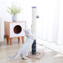 Altura de entrega nacional 238-274 cm Gato Árbol Condominio Poste rascador Piso a techo Rascador ajustable para gatos Muebles de protección