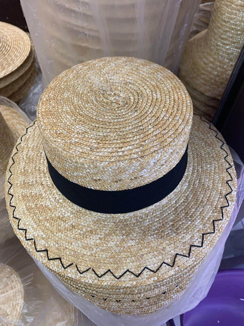 2020 Summer Women Wide Brim Straw Hat Fashion Chapeau Paille Lady Sun Hats Boater Wheat Panama Beach Hats Chapeu Feminino Caps