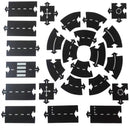 Kids DIY Traffic Roadway Track Puzzle Toys for Children Road Building Motorway Toy Removable Vehicle Cars Track Educational Toys