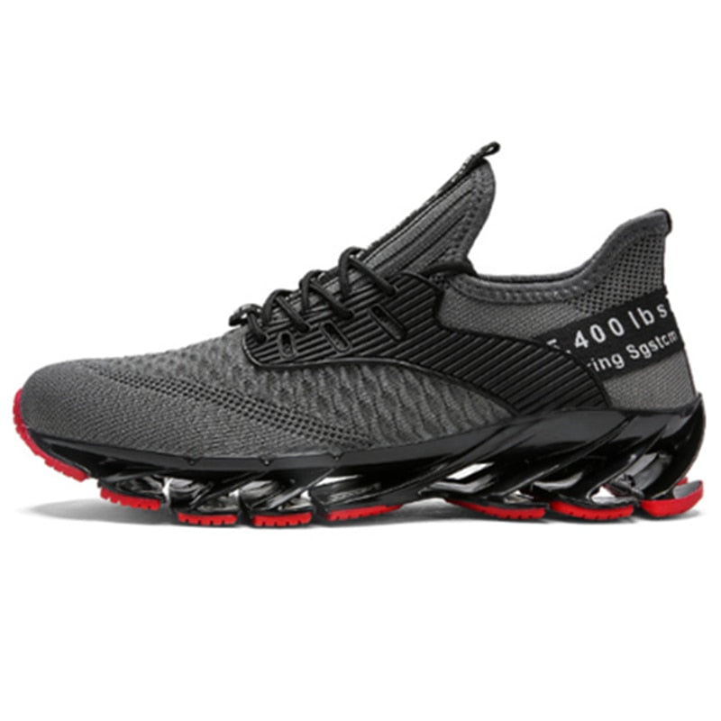 2021 New Blade Running Shoes Men Fitness Running Sneakers Male Comfortable Soft Cushioning Athletic Training Footwear Plus size