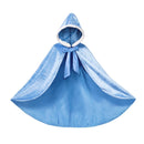 VOGUEON Mädchen Aschenputtel Prinzessin Halloween Party Kostüm Kurzarm Blau Fancy Ballkleid Kinder Fancy Geburtstag Kleidung Kittel