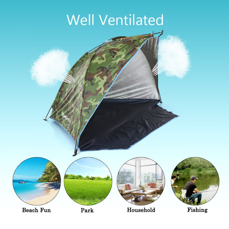 Outdoor Sports Sunshade Camping Tent Fishing Picnic Beach Park Tents Outdoor Camping Accessories Zelt Outdoor Beach Tent