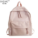 Mochila de mujer de estilo preppy a la moda, mochila escolar de cuero, mochilas para adolescentes, mochila de viaje de pu de gran capacidad, mochila Sac A dos