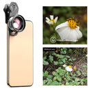 APEXEL camera phone lens 100mm macro lens 4K HD super macro lenses+CPL+star filter for iPhonex xs max Samsung s9 all smartphone