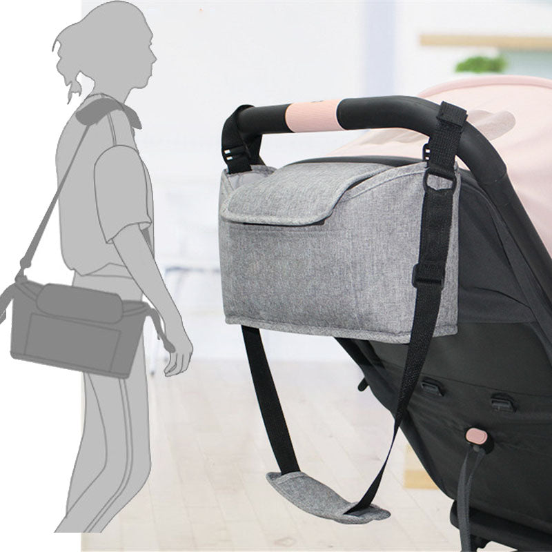 Good Quality Stroller Organizer Trolley Bag Large Capacity Baby Car Pocket Stroller Accessories Hooking Diaper Bag For Stroller