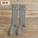 6PCS=3Pairs Men's Winter Compression Stocking Warm Hot Knee High Long Leg Terry Socks Cotton Thicken Cover Calf Socks Size 38-44