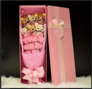Hot Sale Cute Teddy Bear Stuffed Animal Plush Toy Cartoon Bouquet Gift Box Creative Birthday Valentine&
