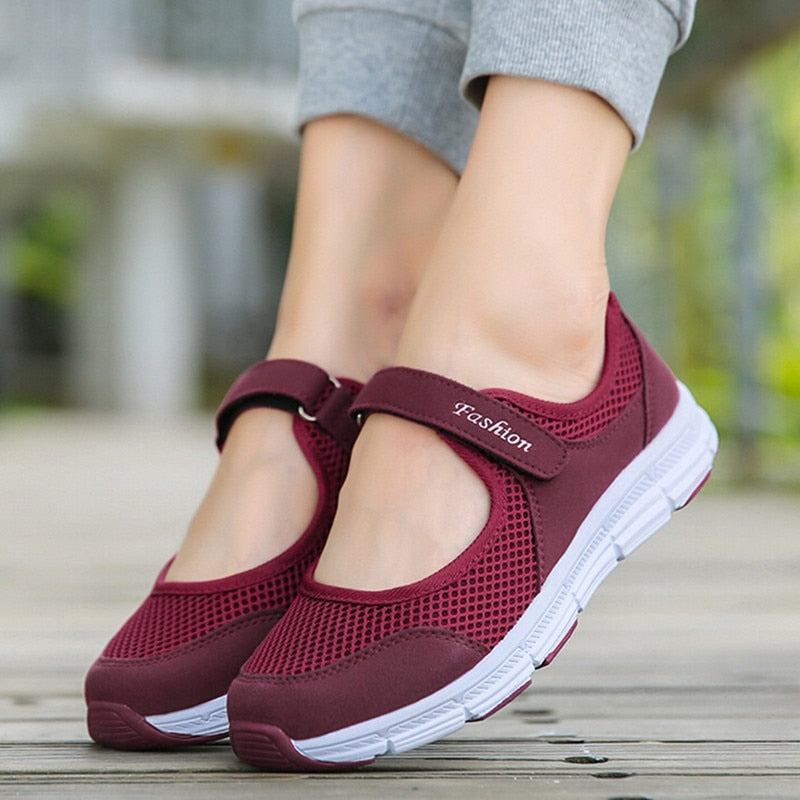 Fashion Women Sneakers Casual Shoes 2022 Female Mesh Summer Shoes Breathable Trainers Women Vulcanized Shoes Zapatillas Mujer