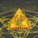 Aura Orgone Energy Converter Orgonite Pyramid Chakra Quartz Soothe The Soul Aventurine Resin Cube EMF Protection Healing