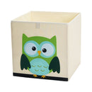 13 inch Foldable Embroidery Animal Cube Storage Box Oxford Fabric Kids Toys Organizers Bins Chest Organizer for Kids Nursery