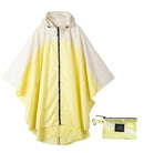 Freesmily Women's Fashion Raincoat Waterproof Rain Poncho Cloak with Hood for Hiking Climbing and Touring