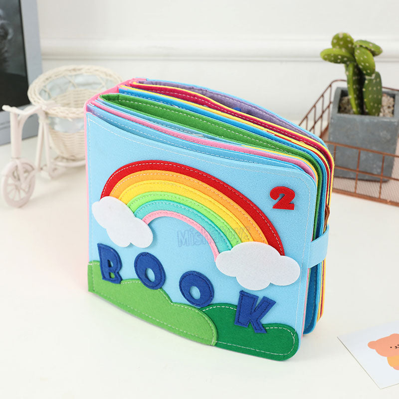 Kinder Montessori Spielzeug Baby Busy Board Buckle Training Wesentliches pädagogisches sensorisches Board für Kleinkinder, die sich entwickeln