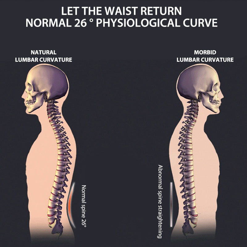Masajeador de espalda, camilla, soporte para la columna vertebral, alivio del dolor, quiropráctica, alivio Lumbar, camilla de espalda, relajación, alivio del dolor de la columna