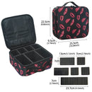 New Women Makeup Large Capacity Cosmetic Bag Beauty Salon Tattoos Nail Art Tool Bin Case