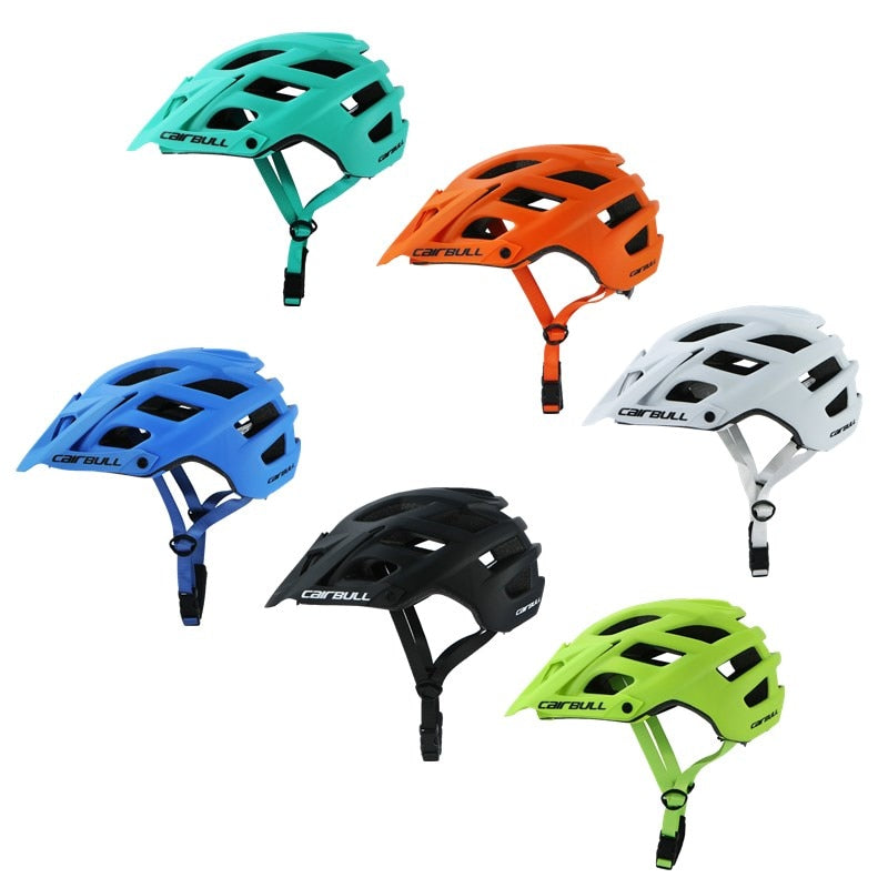 Cairbull Fahrradhelm TRAIL XC Fahrradhelm In-Mold MTB Fahrradhelm Casco Ciclismo Road Mountain Helme Sicherheitskappe 55-61CM