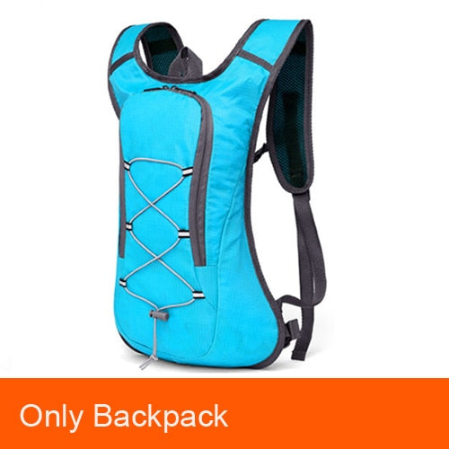 Atmungsaktiver ultraleichter Fahrradrucksack, Laufweste, Radsport-Marathon, tragbarer Trinkrucksack, Option, 3-Liter-Wasserblase