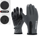 Motorcycle Gloves Moto Gloves Winter Thermal Fleece Lined Winter Water Resistant Touch Screen Non-slip Motorbike Riding Gloves