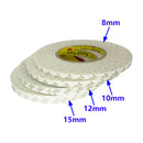 3M doppelseitiges Klebeband, stark haftend, 50 m/Rolle, Breite 8 mm/10 mm/12 mm/15 mm/20 mm/25 mm/30 mm für WS2811 WS2812 3528 5050 LED-Streifen
