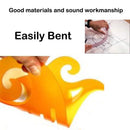 MIUSIE 13pcs Sewing Ruler Line French Curve Ruler Cutting Mat Set Yardstick Sleeve French Curve Cutting Knife Ruler Sewing Tool