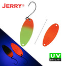 Jerry Serpent Micro Fishing Spoons Brass Wobbler Lake Area Trout Chub Perch Metal Lures Baubles