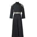 Traje antiguo chino Hanfu vestido ropa clásica tradicional dinastía Tang adulto espadachín bata hombres disfraz de Halloween