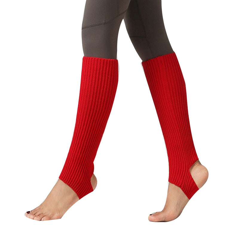 1 Pair Women Girls Leg Warmers Socks Long Footless Socks Winter Autumn Dance Ballet Stocks