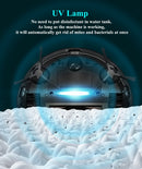 ABIR X8 Robot Vacuum Cleaner ,Laser System, Multiple Floors Maps, Zone Cleaning, Restricted Area Setting for Home Carpet Washing