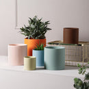 1pc European Pure Color Flower Pot Home Decoration Succulent Ceramic Flower Pot Plant Pot Garden Pots Planters