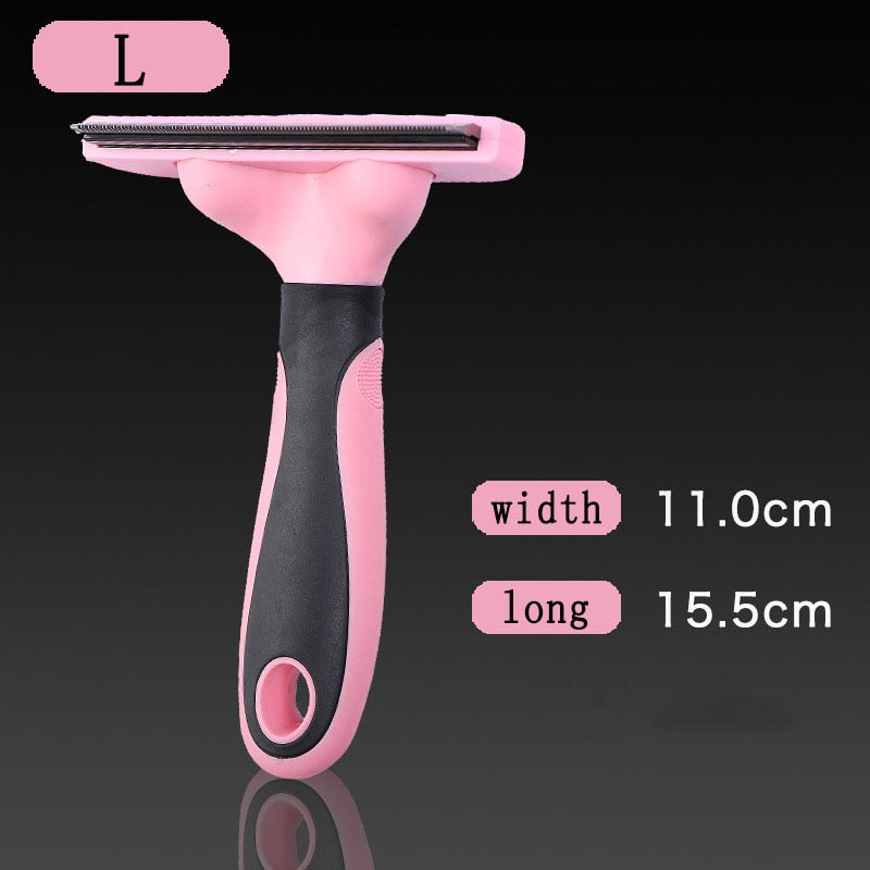 Hot Sale Comb For Cats Pet Hair Removal Comb Dog Short Medium Hair Brush Handle Beauty Brush Accessories Grooming Tool