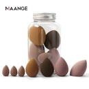 Makeup Sponge Professional Cosmetic Puff Multiple sizes For Foundation Concealer Cream Make Up Soft 2-8pcs Sponge Puff Wholesale