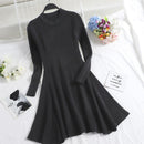 Women Long Sleeve Sweater Dress Women&