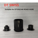 DT SWISS FreeHub dt240 350 1700 Caps MTB Bicycle Hubs Converters Mountain Bike End  Adapter QR Or THRU  Adaptor HG/XD/MS BOOST