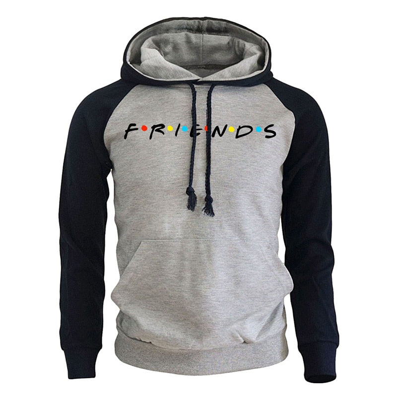 2019 Herbst Hoodies Mode Neue Pullover Männer Freunde Gedruckt Sweatshirts Lässige Harajuku Trainingsanzug Lose Männliche Streetwear Tops