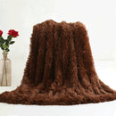 Soft Warm Bedding Throw Blanket Plush Fluffy Faux Fur for Bed Cover Sheet Throw Home Decoration Comfortable Blanket