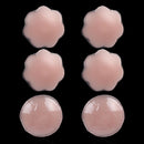 Cool Reusable Self Adhesive Silicone Breast Nipple Cover Bra Pad Invisible Petals Pasties Women Accessories Stickers 1/3 Pairs