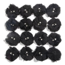 240PCS 5.5cm 2" Pearl Cluster Rhinestone Center Chiffon Hair Flower Hand Sewing Flower Boutique For Baby Headbands