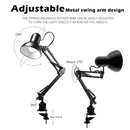 Flexible Led Desk Lamp Home Office Modern Table Lamp Metal Architect Adjustable Folding Reading Light