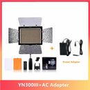 YONGNUO YN300 III YN-300 lIl 3200k-5500K CRI95 Camera Photo LED Video Light Photography lights with NP-F550 Battery &amp; Charger