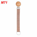 Pacifier Chain Strap Teether Nipple Holder Soother Belt Cotton Linen Baby Pacifier Chain Clip Newborn Toddler Dummy Nursing Care