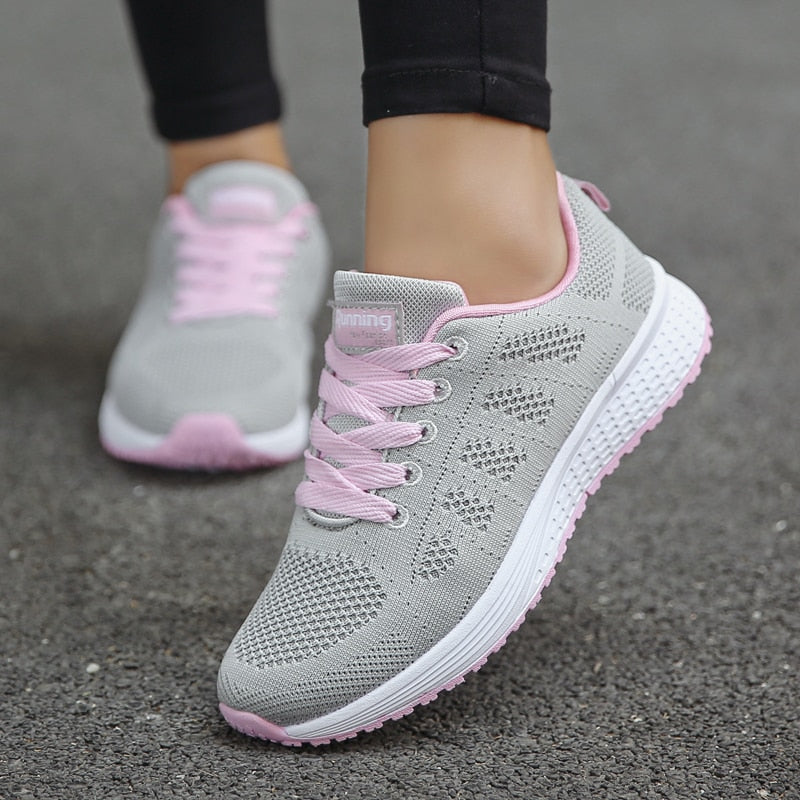 Mode Frauen Turnschuhe Weiche Frauen Vulkanisieren Turnschuhe Schuhe Mesh Sommer Turnschuhe Frauen Schuhe Turnschuhe Schuhe Frau Tenis Feminino