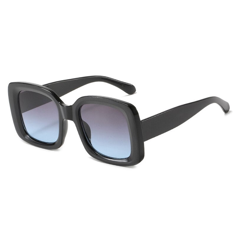 OEC CPO Lady Steam punk Square Sunglasses For Men Fashion Black Sunglasses Women Shades UV400 Ladies Eyeglasses O851