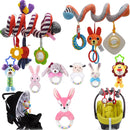 Kinderwagen Spielzeug Soft Infant Krippe Bett Spirale Baby Spielzeug Für Neugeborene Autositz Pädagogische Rasseln Baby Handtuch Baby Spielzeug 0-12 Monate