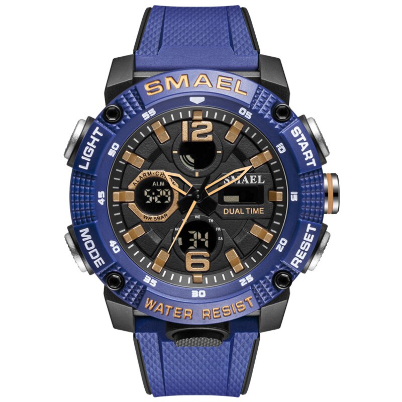 Sport Watches Waterproof 50M SMAEL Top Brand Luxury Watch Alarm Clock For Male Digital 8039 Men&