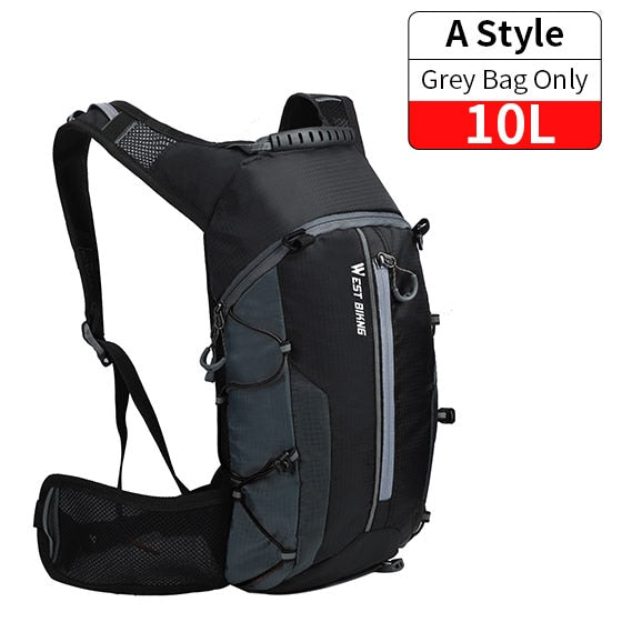 WEST BIKING 16L Bicycle Bag Ultralight Breathable Portable Bike Bag Reflective Waterproof Sports Climbing Pouch Cycling Backpack